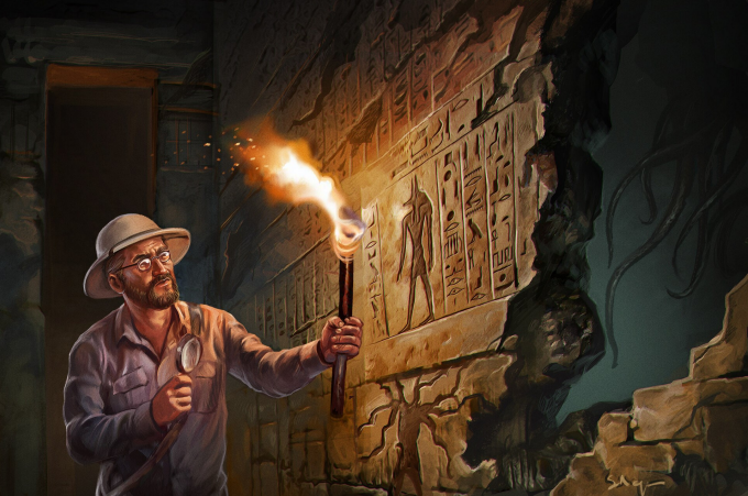 Illustration de Prisonniers des pharaons