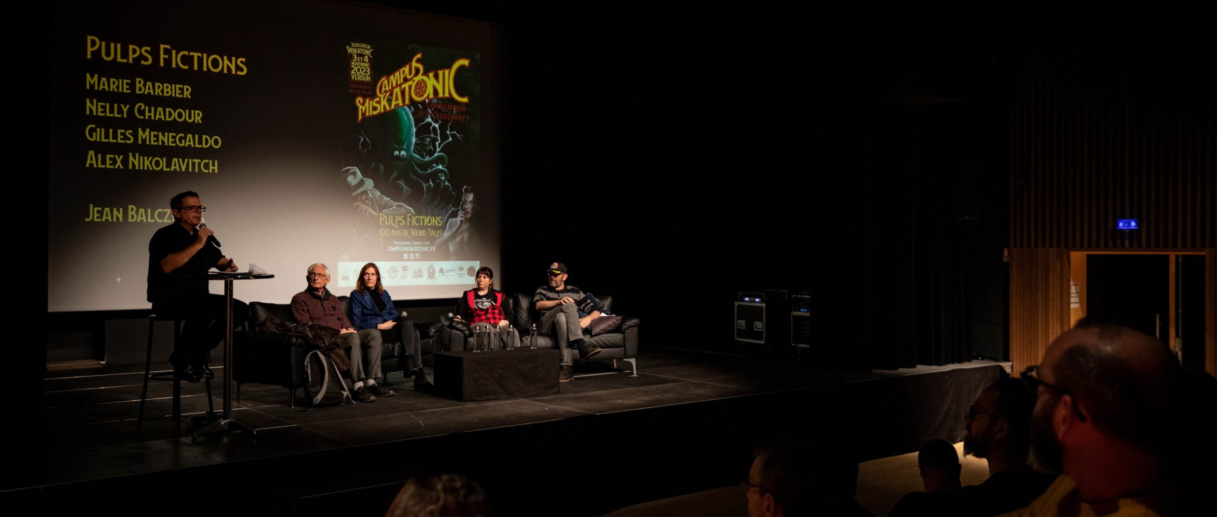 Conférence au Campus Miskatonic