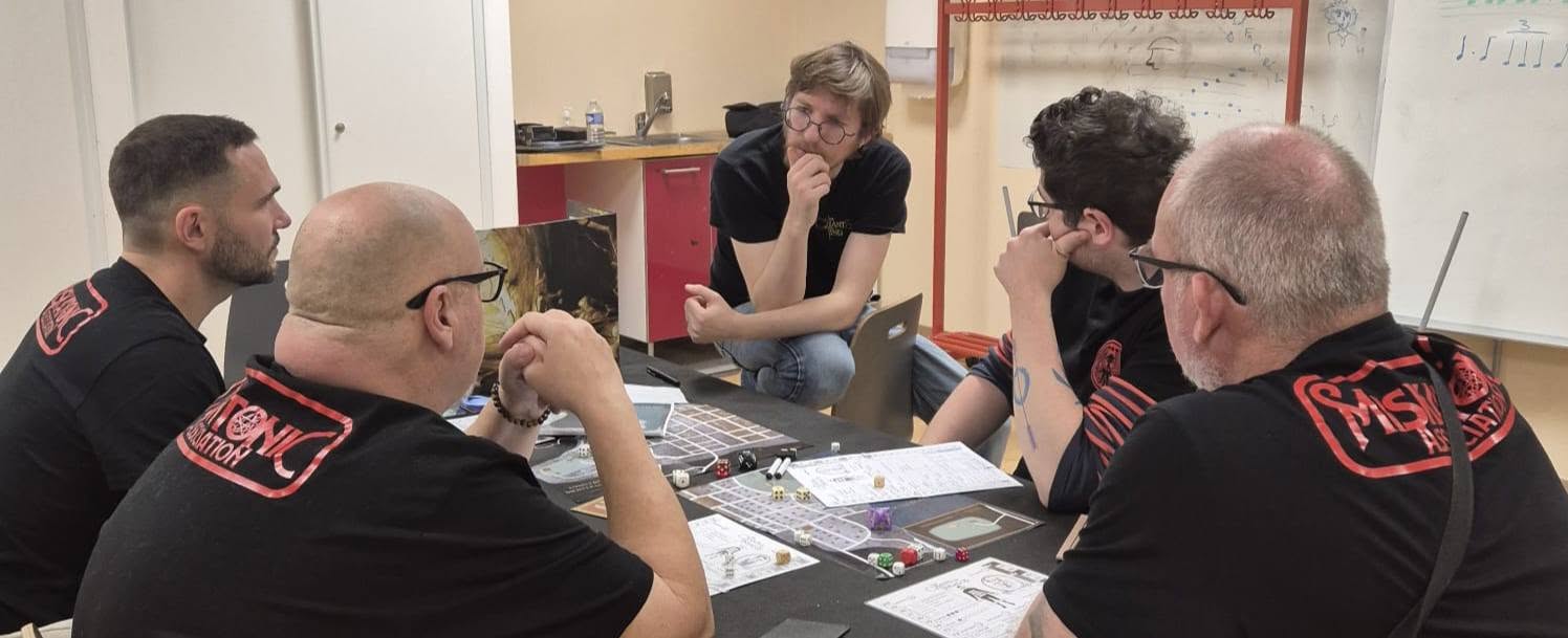 Partie de jeu de rôle des Chants de Tindalos